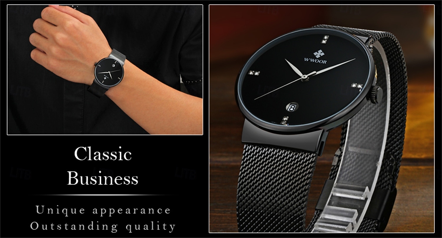 Top Brand Luxury Square Man Watch Date Waterproof Men Wristwatch High Quality Stainless Steel Men's Quartz Watches 2026 - $38.99 –P6