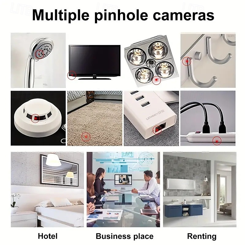 Intelligent Camera Detector Hotel Car Anti-shooting Monitoring Infrared Scanning Detector 2025 - $13.99 –P4
