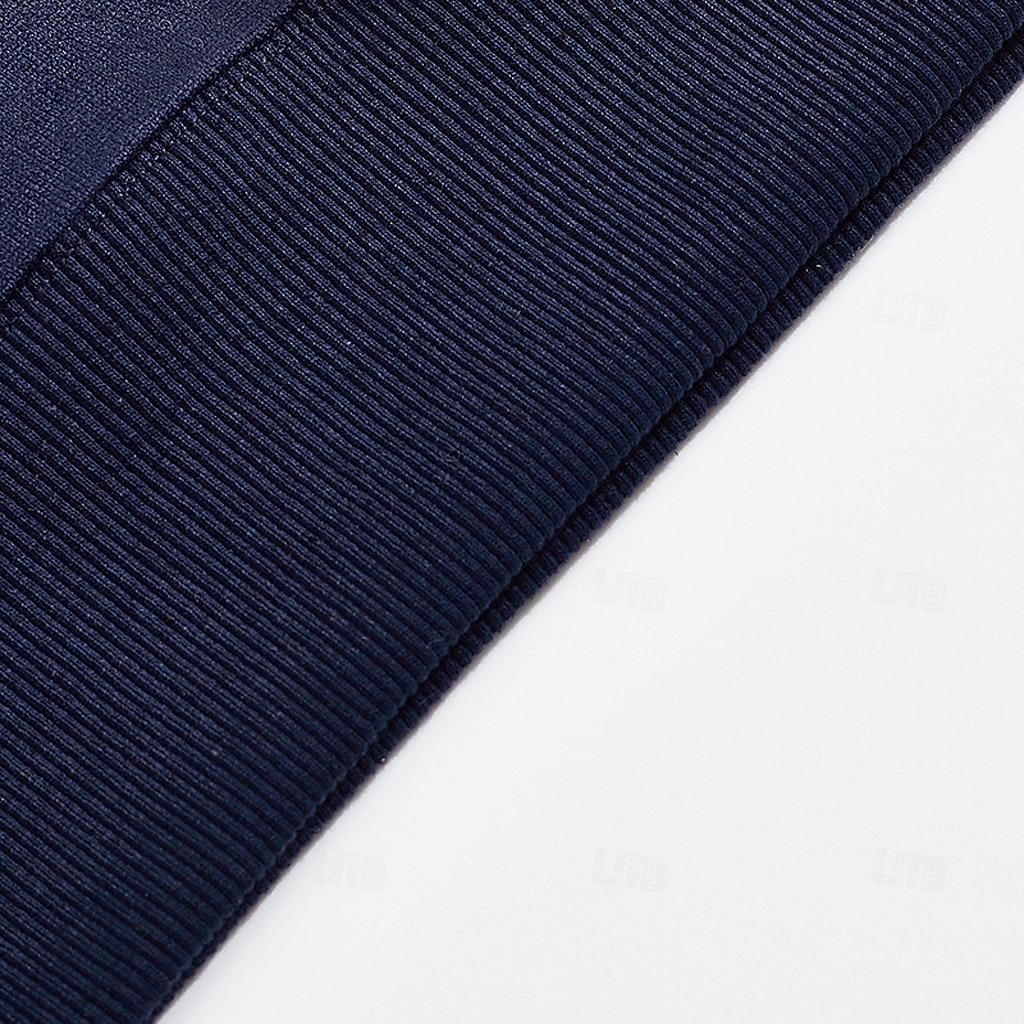 Per uomo Felpa con zip Compatto Nero Vino Blu marino Grigio chiaro Grigio scuro Colletto Mao mezza cerniera Color Block Tasche Ufficio Sportivo Informale Streetwear Essenziale Informale Primavera del 2025 a $27.99 –P12