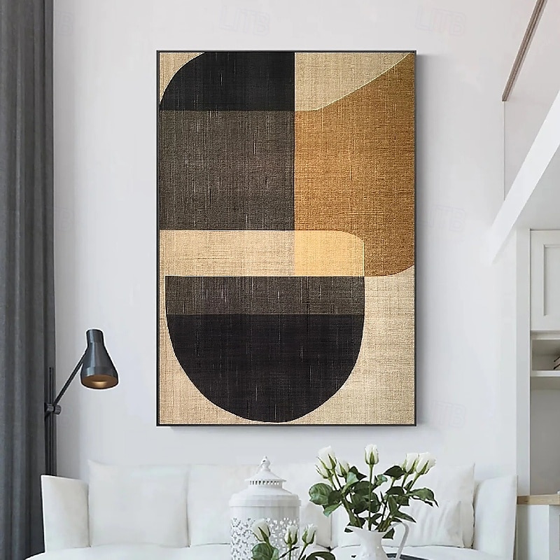 großes abstraktes Gemälde handgemachtes abstraktes Ölgemälde handgemalt beige Gemälde handgemachtes braunes Wabi Sabi Kunstwerk Ölgemälde handgemalt strukturiertes Ölgemälde beige Ölgemälde modernes 2025 - $125.99 –P4
