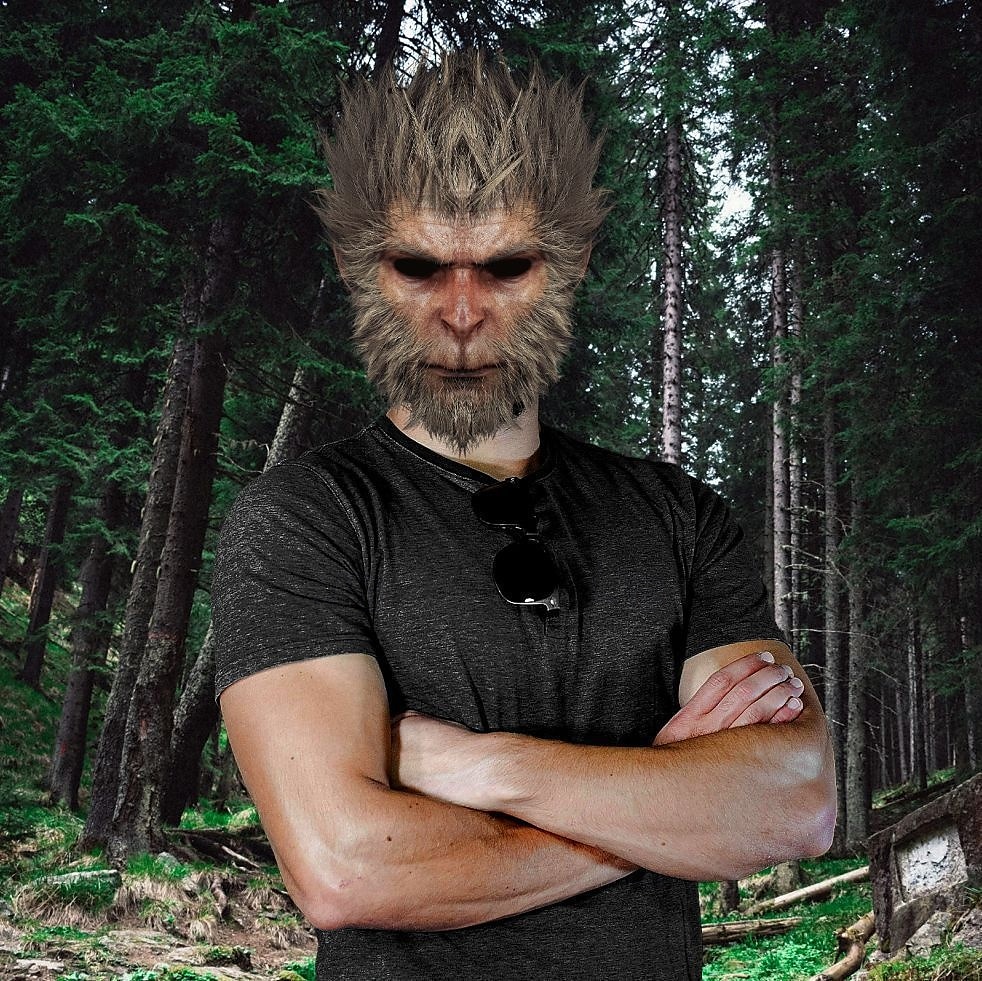 Fekete mítosz: Wukong Majom király Maszk Halloween-kellékek Felnőttek Férfi Vicces Ijesztő jelmez Mindszentek napja Farsang Könnyű farsangi jelmez 2025 - $38.99 –P2