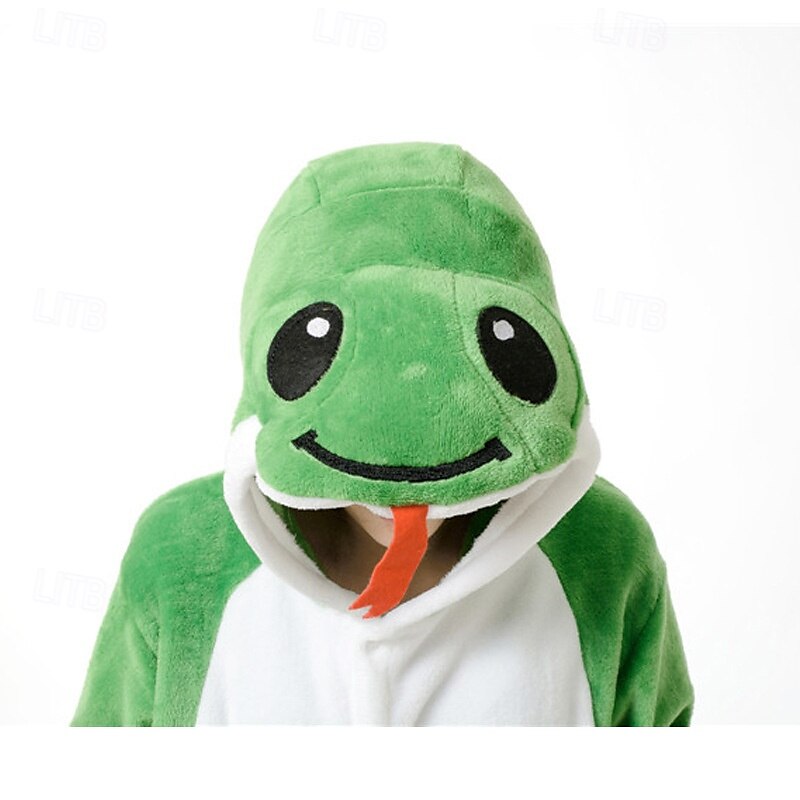 Couples Snake Kigurumi Pajamas Halloween Group Couples Costumes Kid's Adults' Unisex Funny Costume Party Home Wear Halloween Carnival Easy Halloween Costumes 2025 - $45.99 –P2