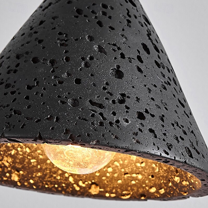lampada a sospensione a led bianco caldo 1/2/3/4 luci postmoderna moderna nordica illuminazione a sospensione in metallo semplice paralume affusolato ristorante lampada a sospensione per isola cucina del 2025 a $168.99 –P8