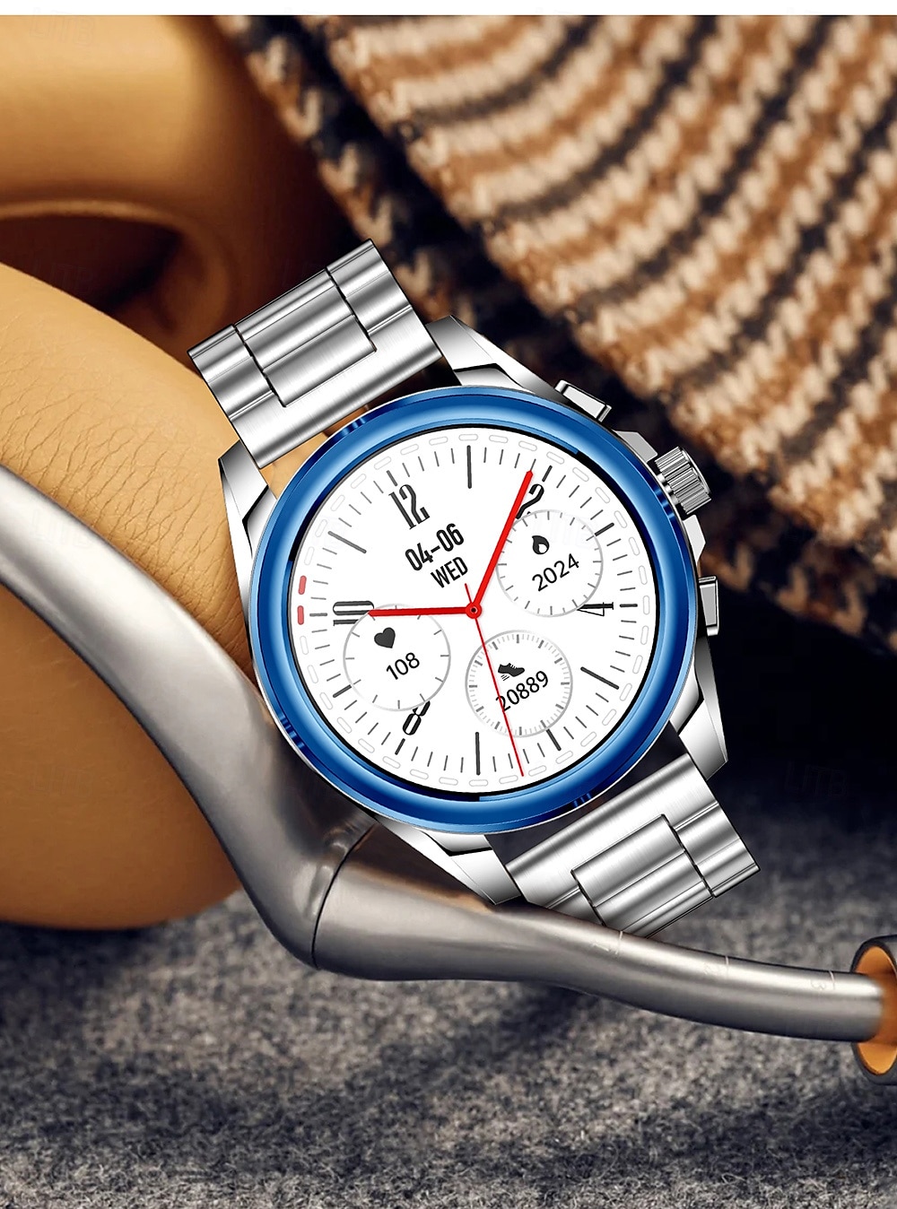 iMosi KC83 Εξυπνο ρολόι 1.43 inch Έξυπνο ρολόι Bluetooth Βηματόμετρο Υπενθύμιση Κλήσης Παρακολούθηση Δραστηριότητας Συμβατό με Android iOS Γυναικεία Άντρες Κλήσεις Hands-Free Αδιάβροχη Έλεγχος Μέσων 2025 - $68.99 –P2