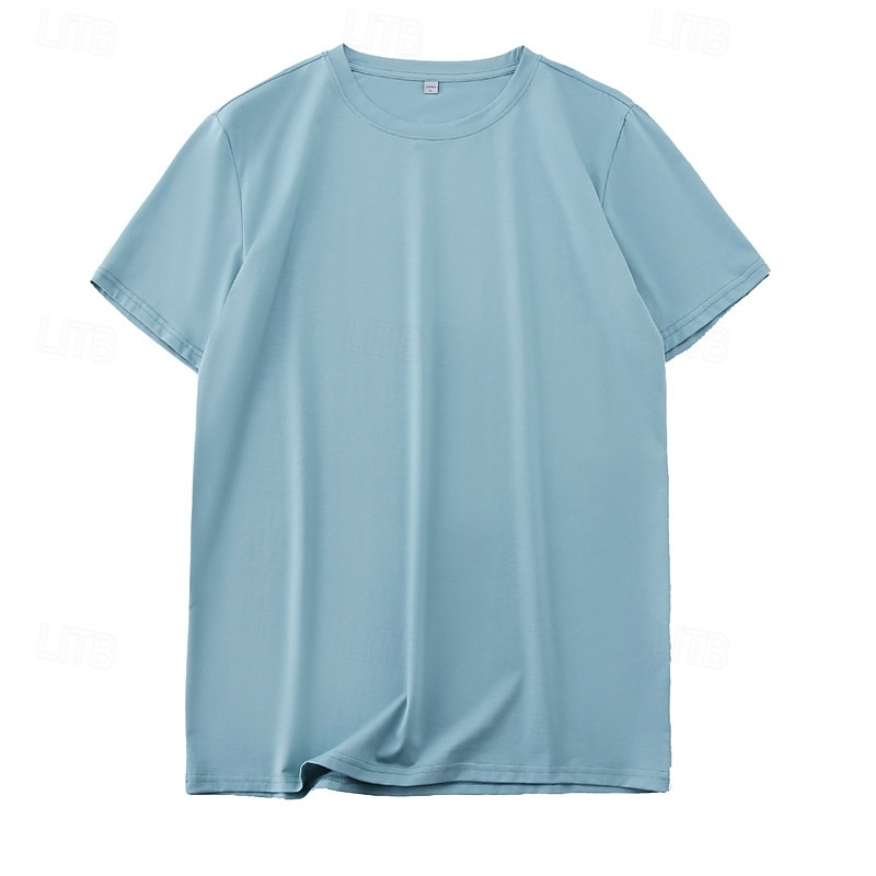 Men's Running T-Shirt Short Sleeve Tee Tshirt Casual Athleisure Breathable Quick Dry Soft Gym Workout Running Walking Sportswear Activewear Solid Colored Dark Grey Black White 2025 - $7.99 –P6