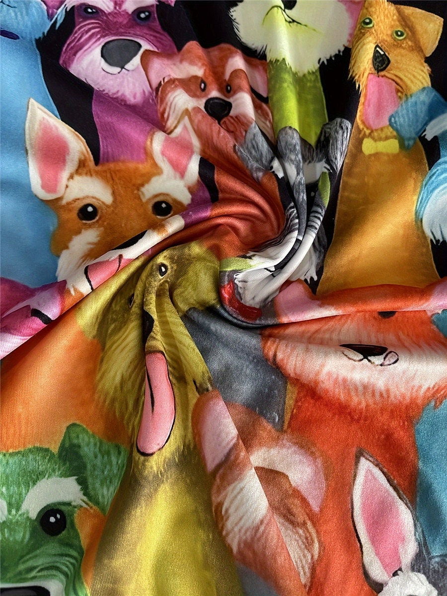 Tricou femei cu guler rotund mânecă lungă tunica imprimeu casual tops obișnuite zilnic negru primăvară toamnă 2026 - $24.99 –P4