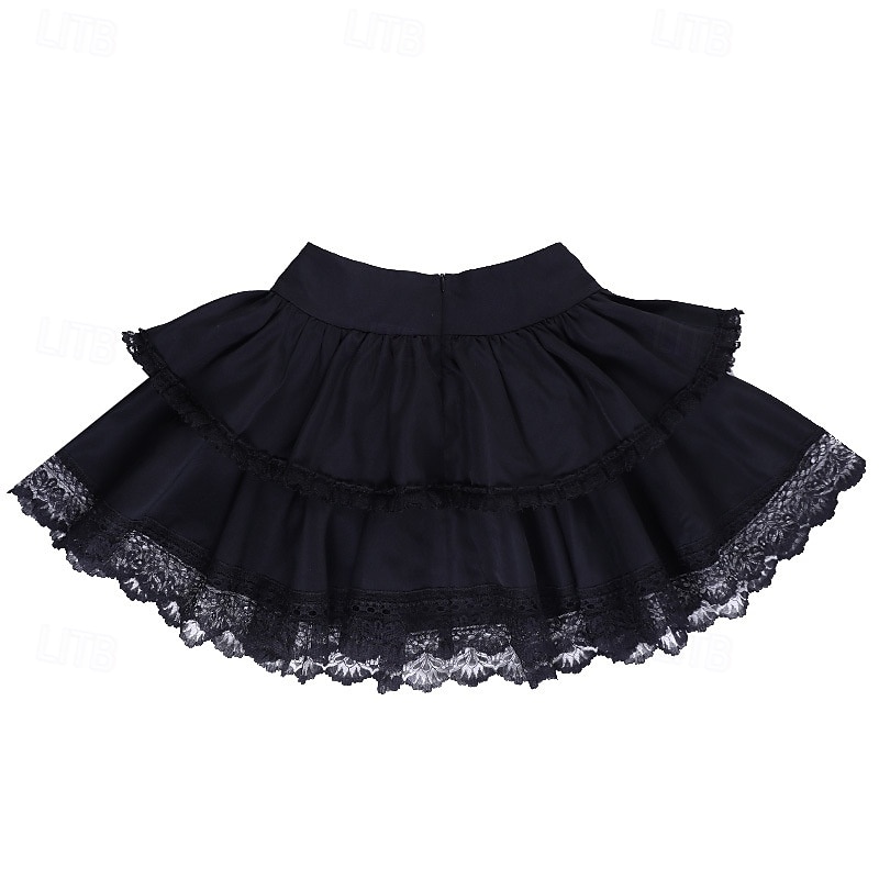 Gothique Steampunk Jupe Bal Masqué Fille gothique Femmes Mascarade Soirée Adulte Jupe de 2025 ? $32.99 –P15