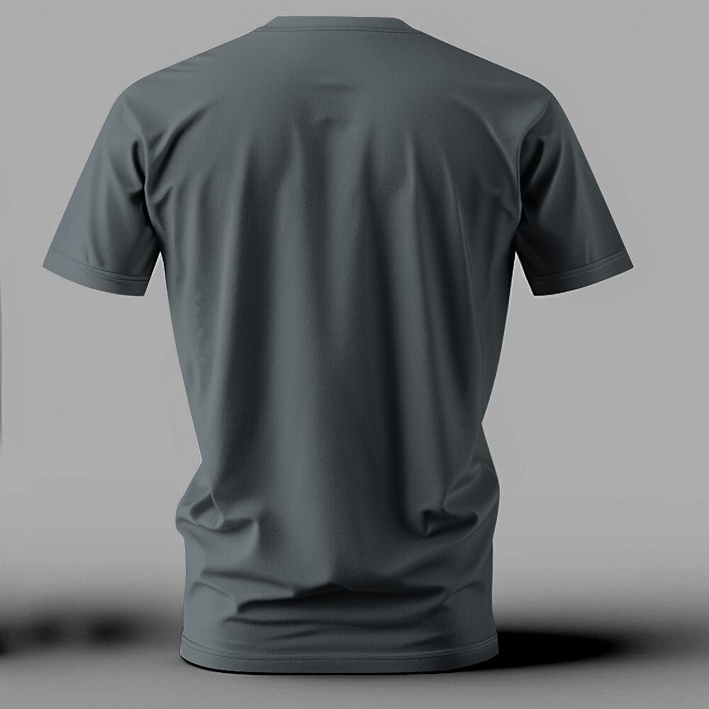 Pánské Kohout Tričko Krátký rukáv tričko 3D tisk Tričkový Košile Módní Oblečení na atletiku ulice Šedá Léto Jaro Oblečení S M L XL XXL XXXL 2025 - $15.99 –P2