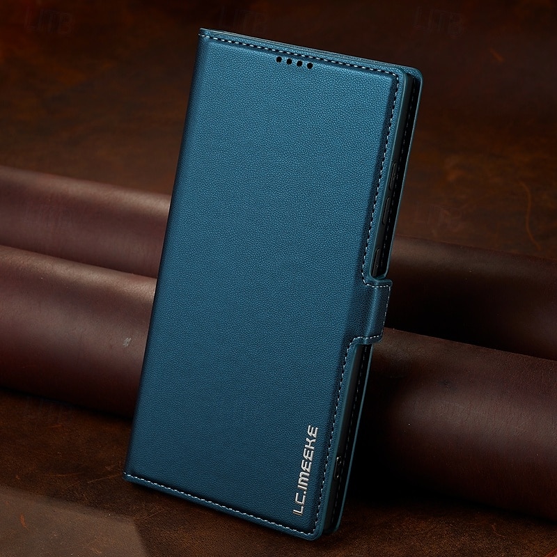 Phone Case For Samsung Galaxy S24 S23 S22 S21 Ultra Plus A55 A35 A25 A15 5G A54 A34 A14 A53 A52 S20 FE S25 Ultra Back Cover Wallet Case with Stand Holder Magnetic Card Slot Retro TPU PU Leather 2025 - $18.99 –P3