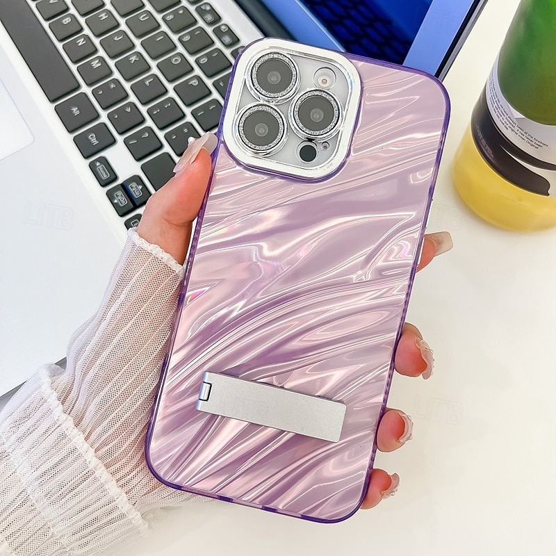 téléphone Coque Pour iPhone 16 Pro Max Plus iPhone 15 14 Pro Max Plus iPhone 13 Pro Max Coque Arriere Avec Support Protecteur d'objectif de caméra Antichoc Placage PC de 2025 ? $13.99 –P13