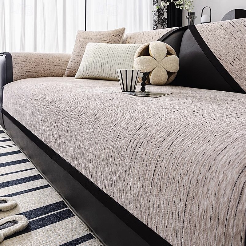 housse de canapé en chenille toutes saisons - tissu doux et durable pour un confort toute l'année - design élégant qui met en valeur n'importe quel espace de vie - protège votre canapé des de 2025 ? $24.99 –P9