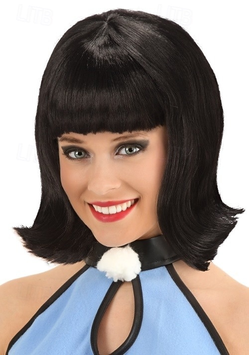 Cosplay Wigs Black Wavy Synthetic Hair Short Wigs Women's Wigs For Party 2026 - $15.49 –P1