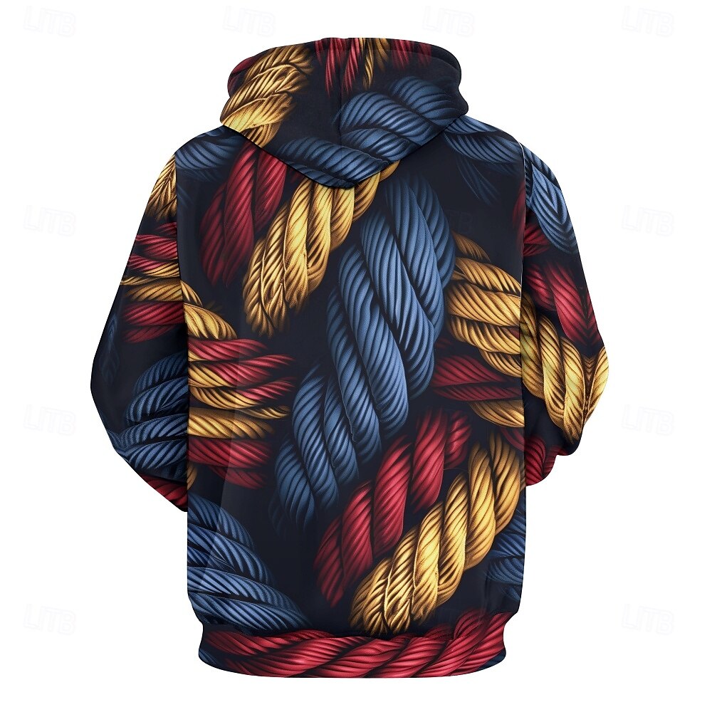 Hombre Graphic Sudadera Sudaderas Sudadera Manga Larga Sudadera con capucha Con Capucha Vacaciones Impresión 3D Vacaciones Deporte Noche Negro Estampado Invierno Primavera & Otoño Diseñador 2025 - $30.99 –P2