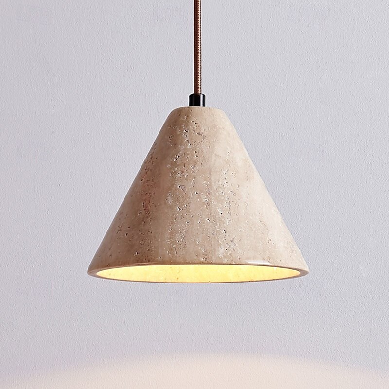 lampada a sospensione a led bianco caldo 1/2/3/4 luci postmoderna moderna nordica illuminazione a sospensione in metallo semplice paralume affusolato ristorante lampada a sospensione per isola cucina del 2025 a $168.99 –P12