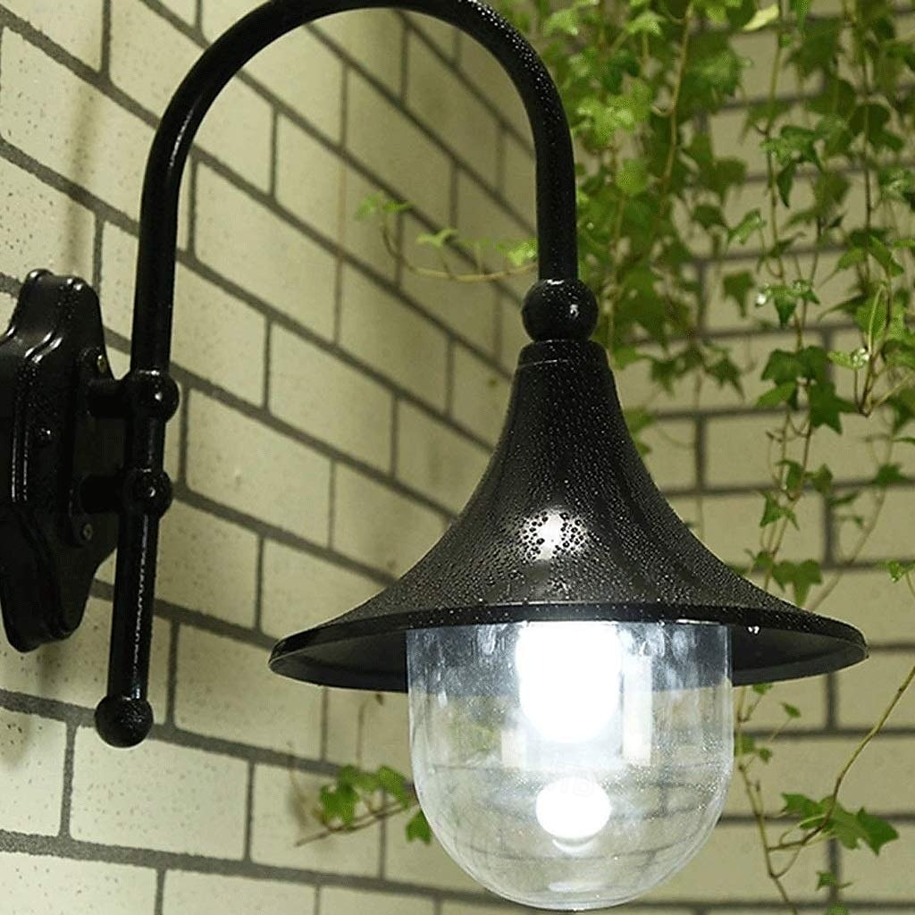 luz de parede externa led fonte de luz de 3 cores 1 luz à prova d'água ip55 elegância lanterna de alumínio à prova de chuva lâmpada de parede luz de rua luz de quintal de parede de villa 110-240v de 2025 por $111.99 –P5
