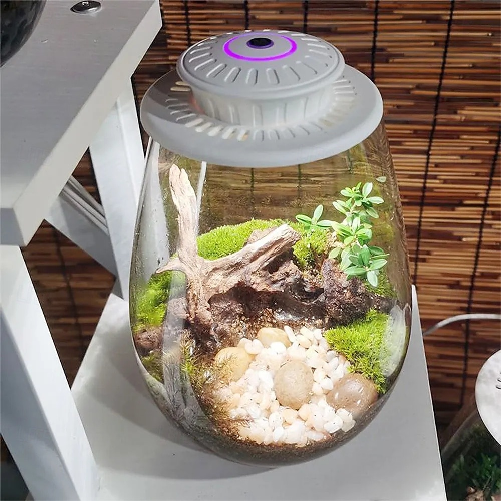 ufo מיקרו נוף מילוי אור led צמח אור אזוב אקולוגי אור צמח led גידול אור עץ החיים יצירתי אור usb ספק כוח 1 pc 2025 - $40.99 –P3