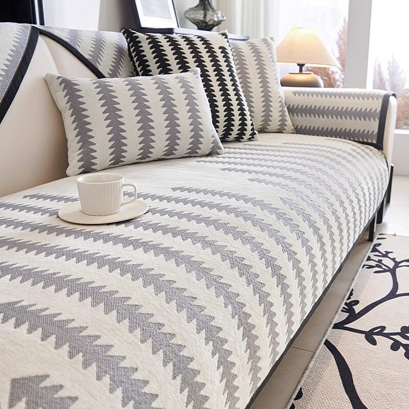 All-Season Chenille Couch Cover - Soft and Durable Fabric for Year-Round Comfort - Elegant Design Enhances Any Living Space - Protects Your Sofa from Spills, Stains, and Scratches - Easy to Fit, Remov 2025 - $24.99 –P15