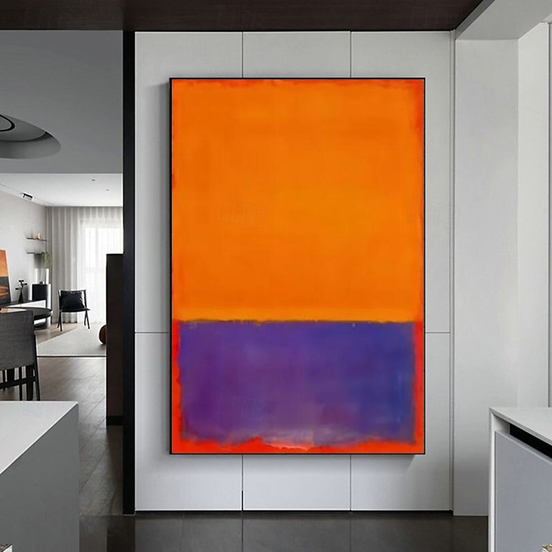 ręcznie robione kopie obrazów na płótnie marki rothko nowoczesne obrazy dekoracje ścienne do salonu obrazy do sypialni obrazy na płótnie kuchennym rozciągnięta rama gotowa do powieszenia 2025 - $139.99 –P6
