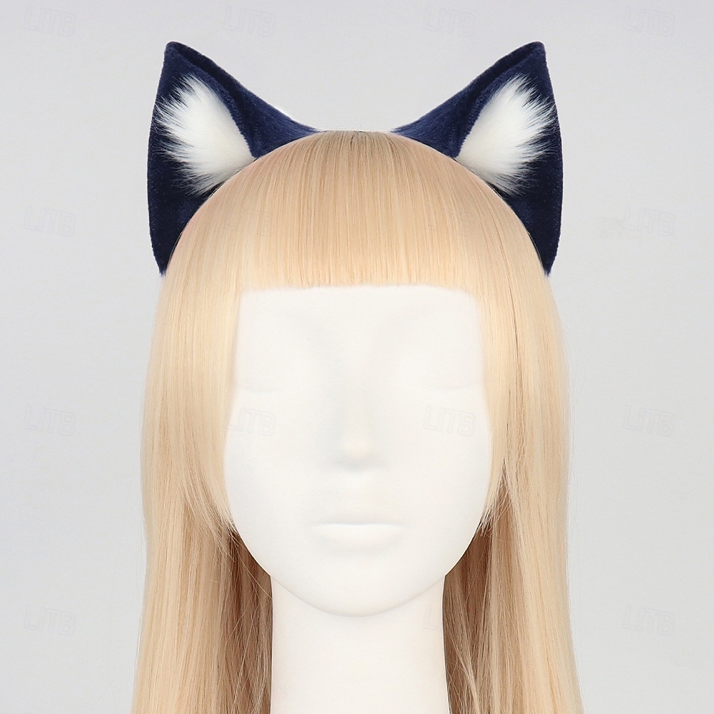 donne ragazze lolita peluche ornamenti per capelli orecchie di gatto animale fascia festa di carnevale cerchietti per capelli anime lupo orecchio cosplay oggetti di scena fantasiosi del 2025 a $19.99 –P5