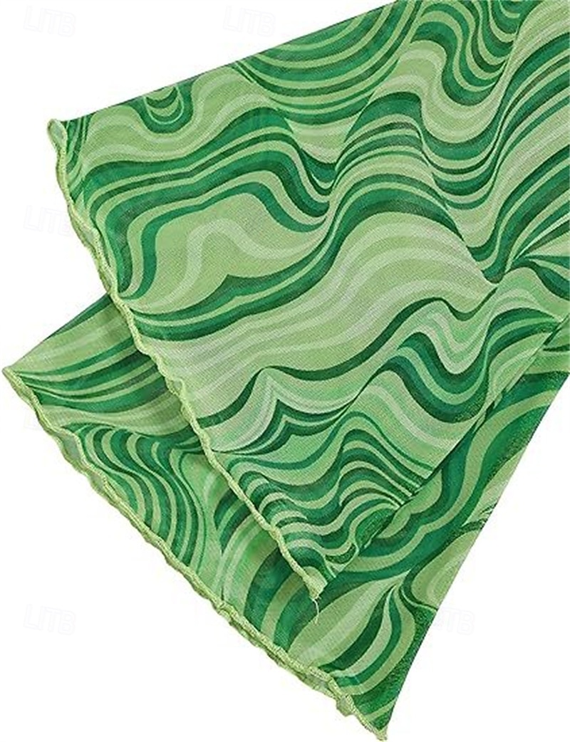 Retrò Vintage Anni '70 Disco Crop Top Hippie Stampa Per donna Giorno dei Re Mascherata Festa / Sera Parata dell'Orgoglio Mese dell'orgoglio Adulti Top del 2025 a $17.99 –P18