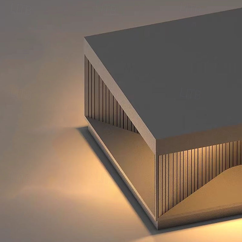 Luci per pali esterni a led bianco caldo 20/30/40 cm luci per colonne esterne in stile nordico luci per pali per recinzione impermeabili ip54 per ponte adatto per pilastri in pietra per porte lampione del 2025 a $200.99 –P6