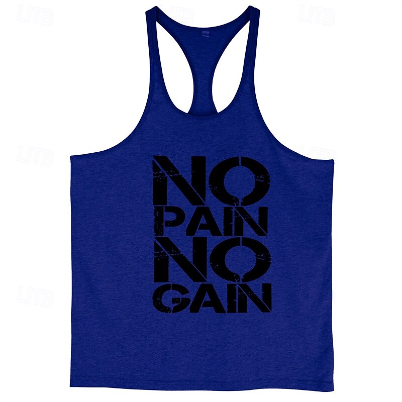 Men's Workout Tank Top Running Tank Top Gym Tank Top Sleeveless Vest / Gilet Casual Athleisure Breathable Quick Dry Soft Gym Workout Running Walking Sportswear Activewear Black White Yellow 2025 - $12.99 –P8