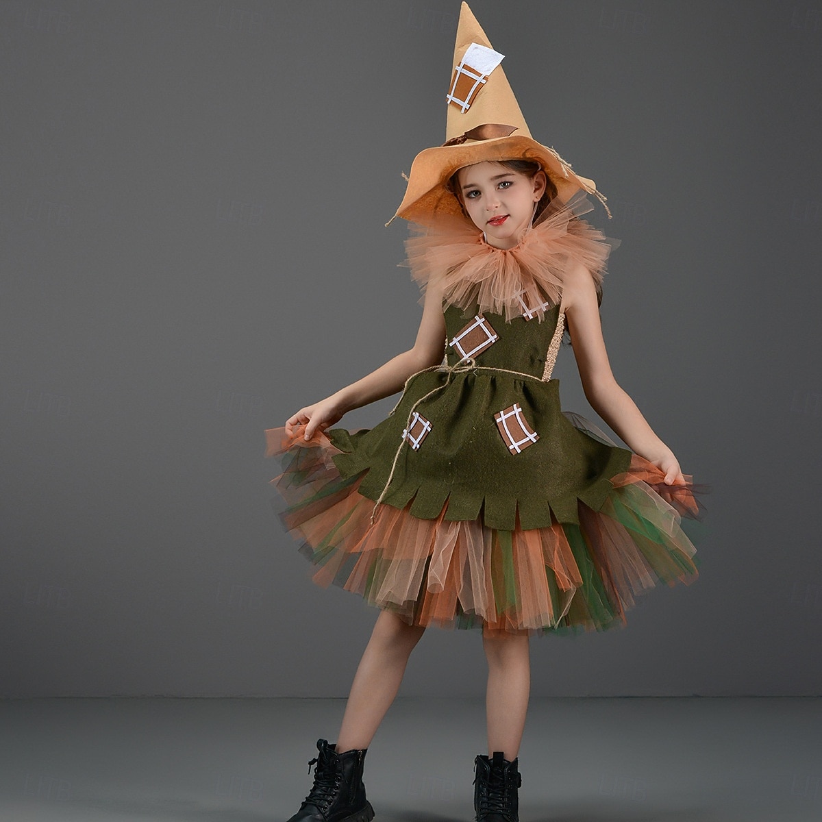 Kostüm Tutu Dorothy Vogelscheuche Alice im Wunderland Wunderland inspiriert Verkleiden Kinder Mädchen Kindertag Maskerade Party Verkleiden 2026 - $35.99 –P15