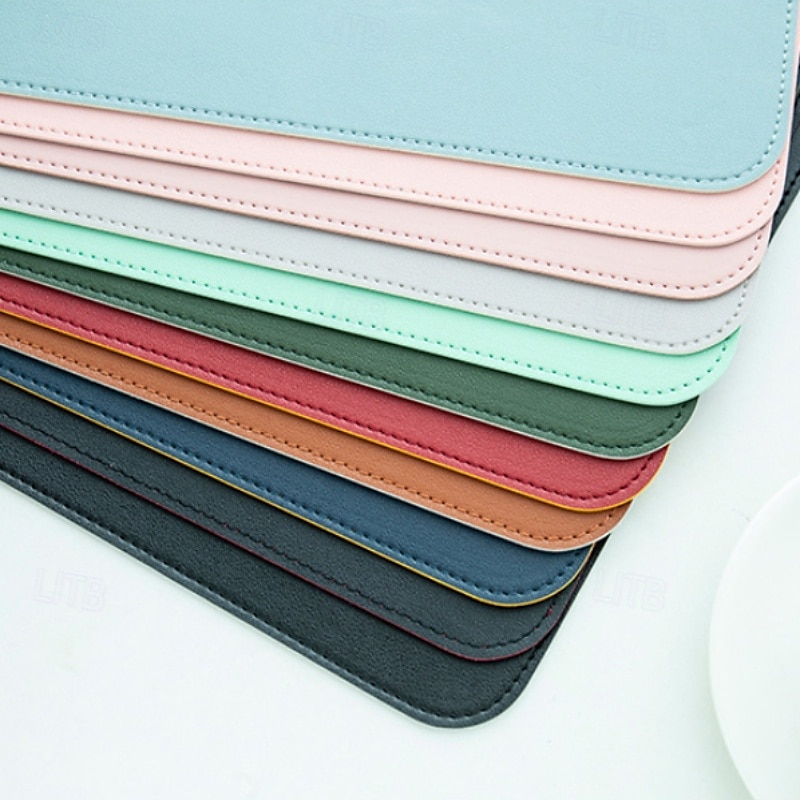 Extra Large Waterproof PU Mouse Pad for Computer Office Desk Writing Desk Pad with Edge Protection 2025 - $20.99 –P2