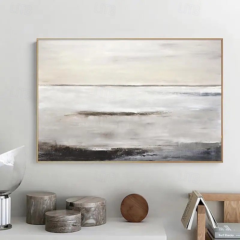 abstract olieverfschilderij handgeschilderde beige schilderij handgemaakte wabi sabi kunstwerk olieverf handgeschilderde getextureerde olieverf beige olieverf abstract canvas kunst modern decor 2025 - $116.99 –P4