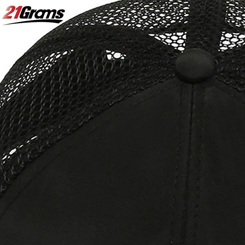 Hombre Gorra de Béisbol Sombrero para el sol Sombrero del camionero Gorra de malla Negro Blanco Poliéster Parte posterior de malla Moda Casual Calle Diario Letra Ajustable Filtro Solar Transpirable 2026 - $13.49 –P11