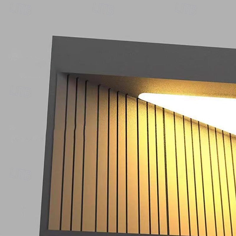 Luci per pali esterni a led bianco caldo 20/30/40 cm luci per colonne esterne in stile nordico luci per pali per recinzione impermeabili ip54 per ponte adatto per pilastri in pietra per porte lampione del 2025 a $200.99 –P3