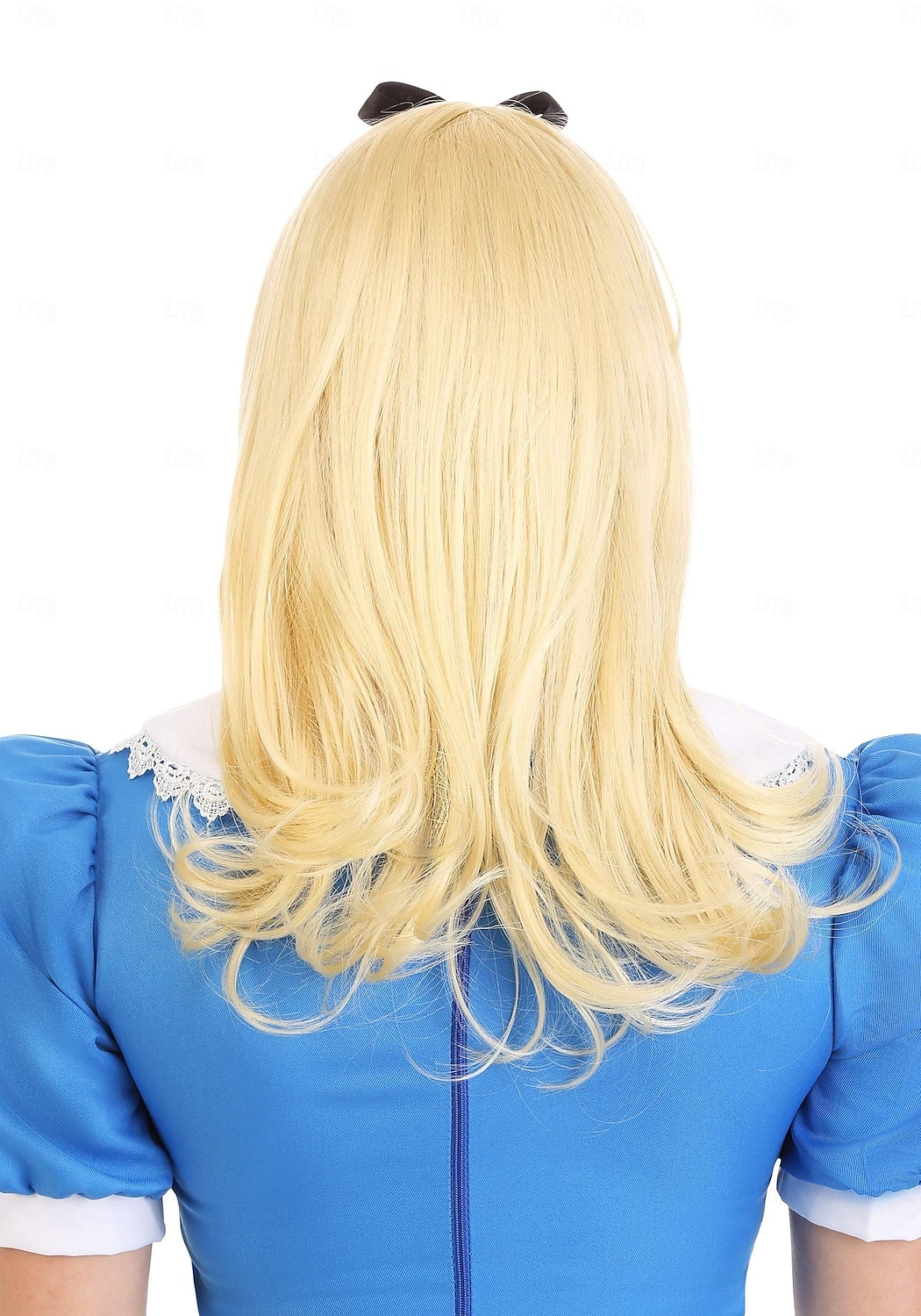 Увлекательные костюмы классический блондинистый парик Алисы из страны чудес стандартные парики на Хэллоуин 2026 - $19.99 –P3