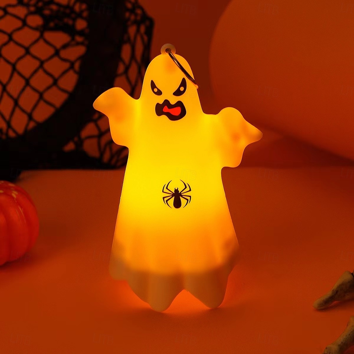 Halloween Decorations Lighted Ghost LED Electronic Candle Lights Glow Ghost Spooky Atmosphere Decor Props 4/8/16PCS 2026 - $12.99 –P5