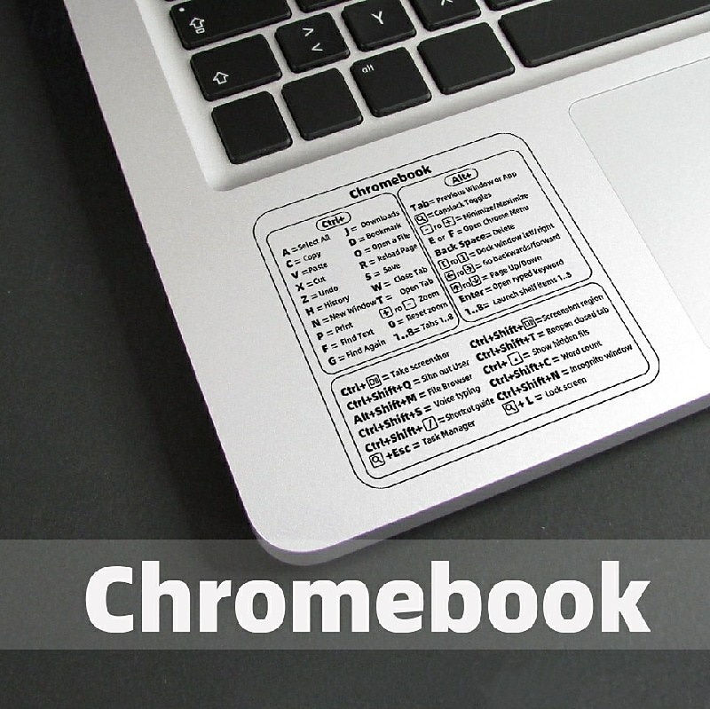 Shortcuts Sticker Keyboard Stickers for MAC Chromebook Word Photoshop Audition Illustrator Premiere Pro After Effects No-Residue Laminated Vinyl Shortcut Stickers 2025 - $12.99 –P4