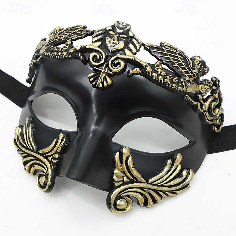 Greek Goddess Roman Carnival Mask Mask Venetian Mask Adults' Women's Metal Finish Sexy Costume Party Masquerade Halloween Carnival Mardi Gras Easy Carnival Costume 2025 - $25.99 –P3