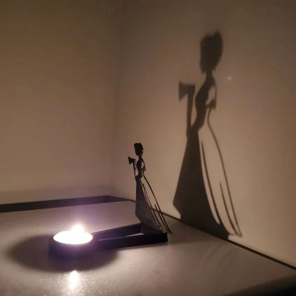 Horror Nosferatu Candle Holder, Nosferatu Candle ShadowHorror Metal Decoration, Tealight Shadow Caster (Only Holder,Excluding Candles) 2025 - $10.49 –P9