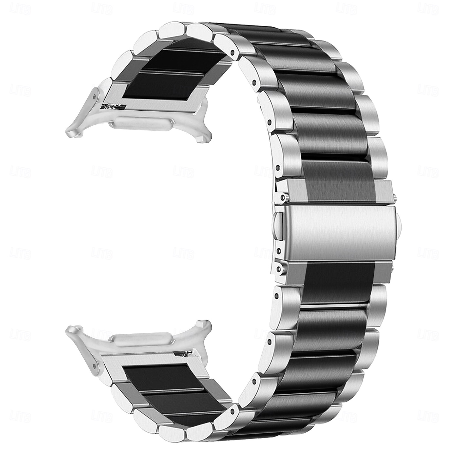 Watch Band for Samsung Galaxy Watch Ultra 47mm Stainless Steel Replacement Strap Men Vintage Business Band Wristband 2025 - $20.99 –P15