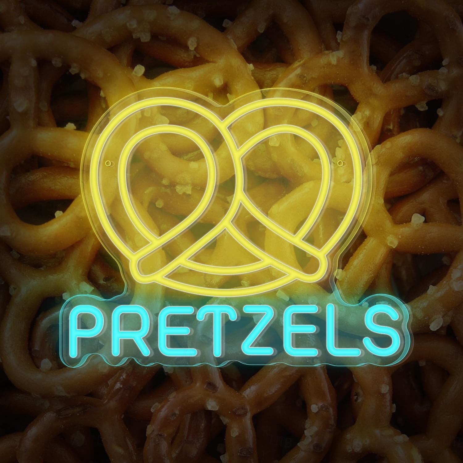 Oktoberfest Pretzels LED Neon Sign Light, Pretzels Neon Sign for Restaurant Wall Art, German Bakery Wall LED Decorations 2026 - $96.99 –P5