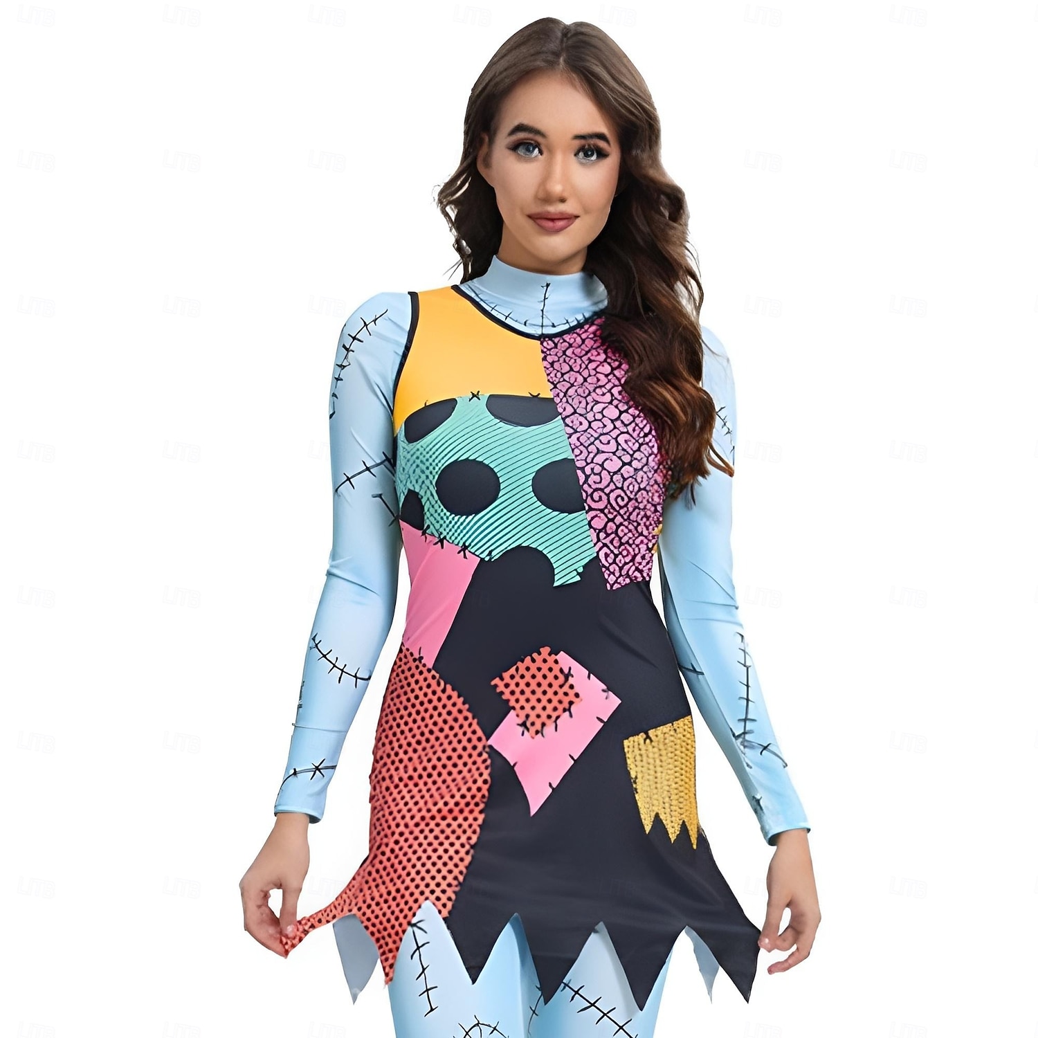 L'incubo prima di Natale sortita Jack Skellington Vestito Cosplay Cosplay di film for Per donna Adulti Natale Carnevale Mascherata Evento / Festa del 2025 a $32.99 –P7