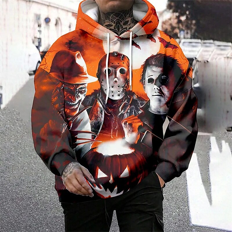 Halloween film horror Michael Myers Felpa con cappuccio Pullover
