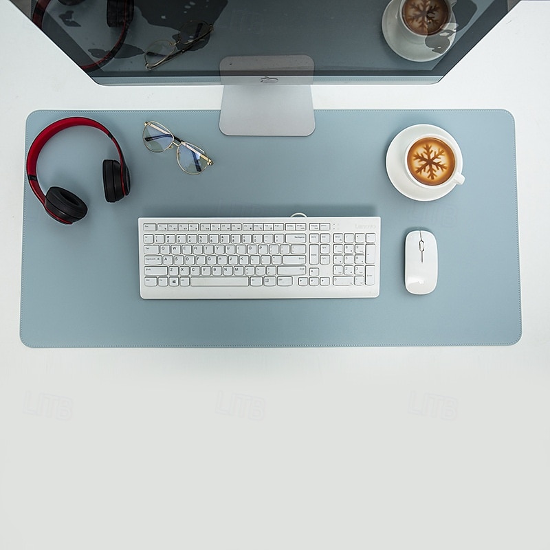 Extra Large Waterproof PU Mouse Pad for Computer Office Desk Writing Desk Pad with Edge Protection 2025 - $20.99 –P1
