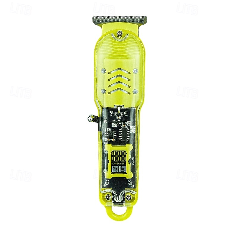 צג דיגיטלי lcd נטענת קוצץ חשמלי שקוף קוצץ שיער חשמלי קוצץ שיער קוצץ שיער חשמלי שקוף מקצועי 2025 - $19.99 –P9