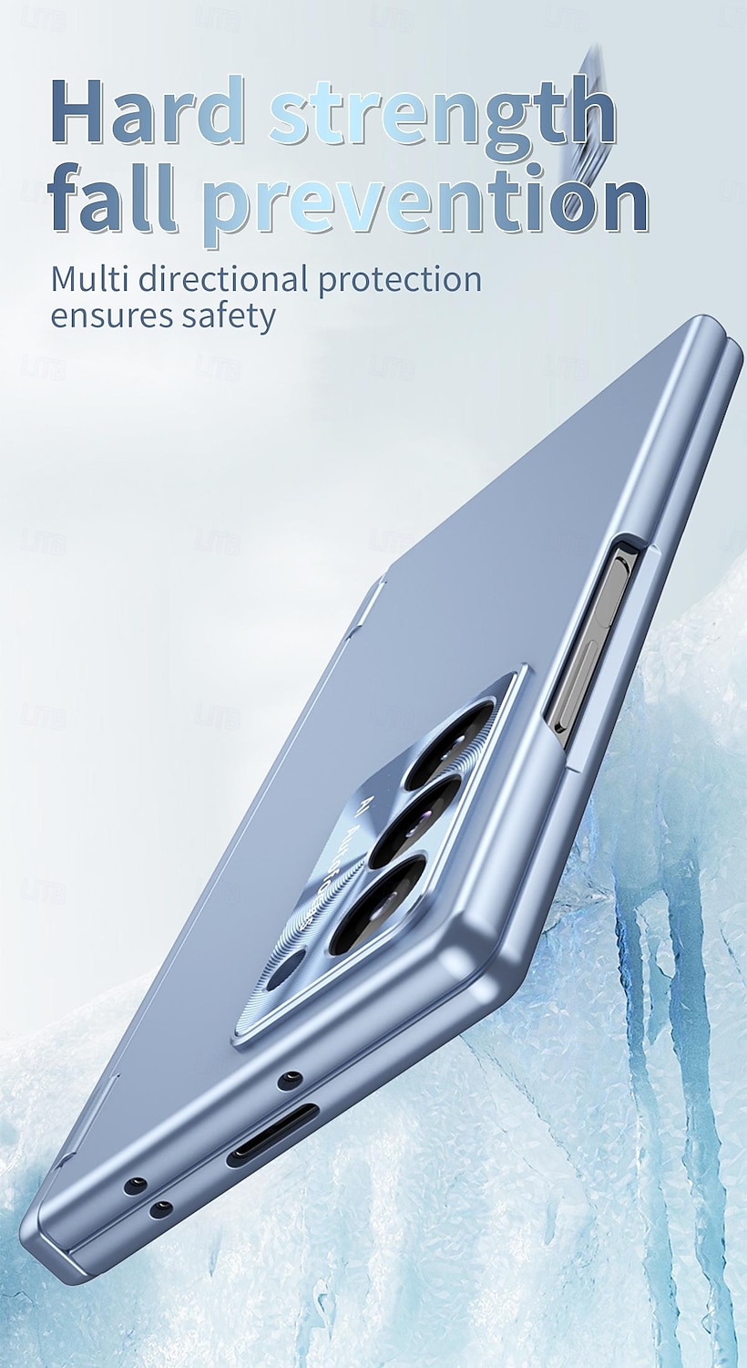 Phone Case For Samsung Galaxy Z Fold 7 Z Fold 6 Z Fold 5 Z Fold 4 Z Fold 3 Back Cover with Screen Protector Magnetic Full Body Protective Retro Armor PC 2025 - $37.99 –P7