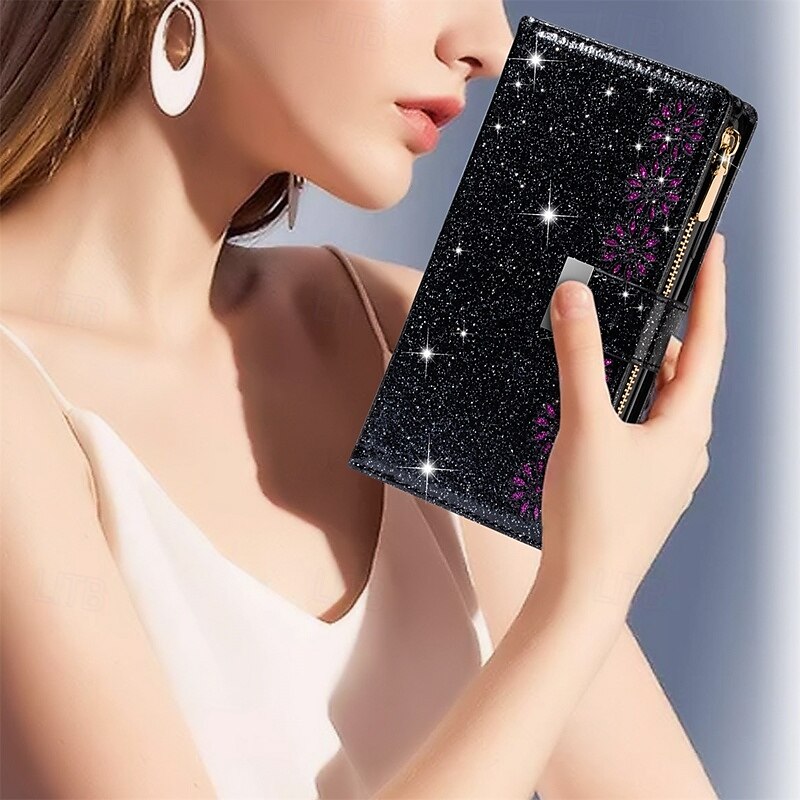 Phone Case For iPhone 16 Pro Max Plus iPhone 15 Pro Max Plus iPhone 14 13 12 11 Pro Max Plus Mini SE Wallet Case with Stand Holder Magnetic Zipper Retro TPU PU Leather 2025 - $24.99 –P14