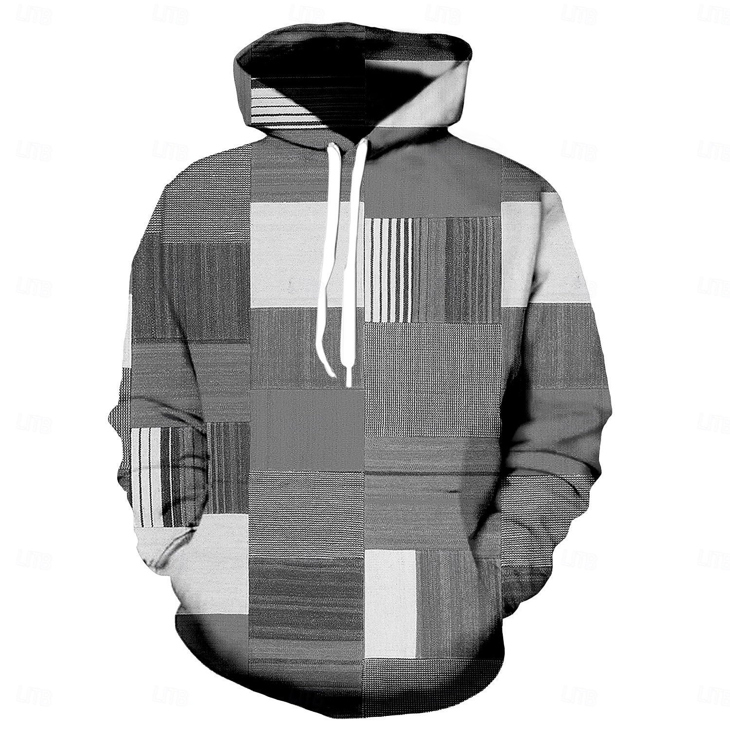 Per uomo Pop art A quadri Felpa con cappuccio Felpe Felpa Felpa con cappuccio Manica lunga Felpa con cappuccio Con cappuccio Abbigliamento sportivo Stampa 3D Informale Giornaliero Per eventi Nero Blu del 2025 a $31.99 –P4