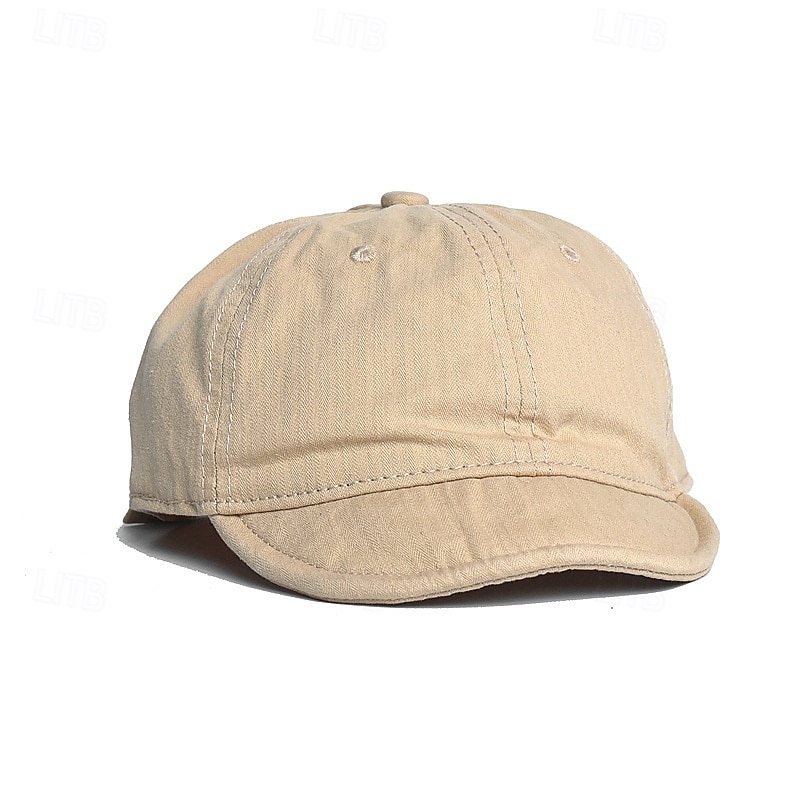 Pánské Kšiltovka Sluneční klobouk Trucker Hat Černá Armádní zelená 100% bavlna Módní Na běžné nošení ulice Denní Bez vzoru Nastavitelná Proti sluci Prodyšné 2026 - $14.99 –P5