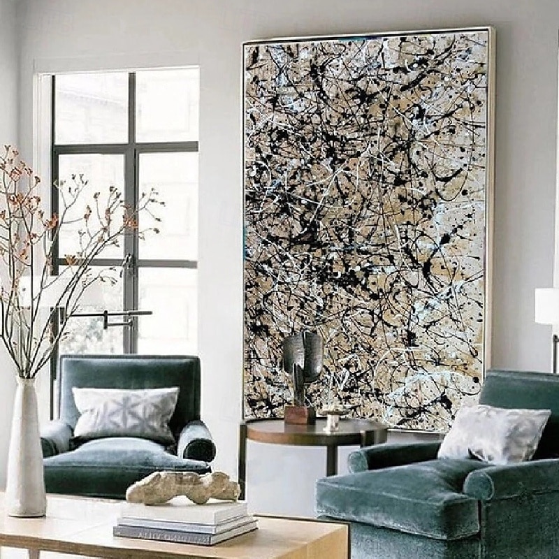 Large handmade Milimalist Abstract Painting Handmade Black Gray Minimalist Painting On Canvas hand painted Textured Painting Abstract Art painting black Gray abstract art painting 2025 - $125.99 –P6