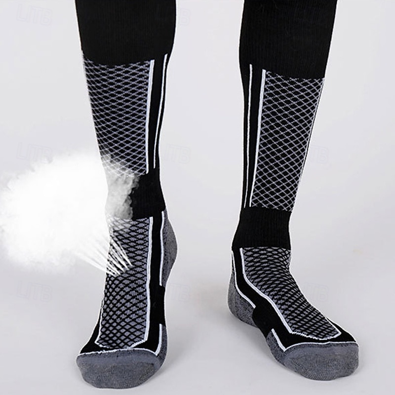 unisex ponožky kompresní ponožky ponožky na kolo sportovní ponožky atletické ponožky kempování / turistika outdoor cvičení cyklistika / kolo kolo / cyklistika protiskluzové teplé protiskluzové 1 pár 2025 - $5.49 –P5