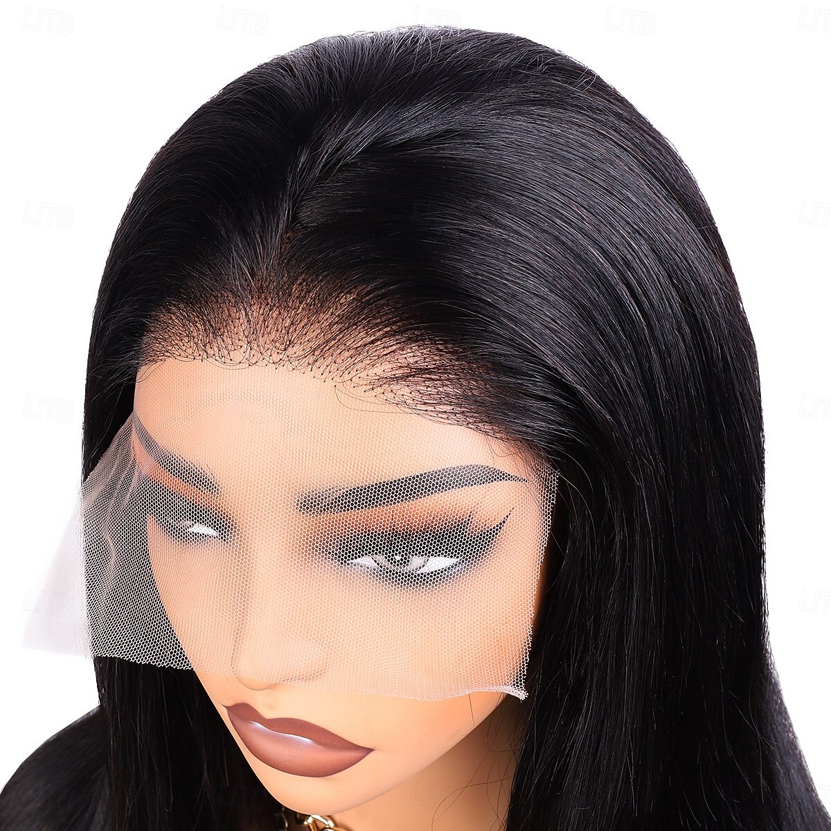 Parrucca frontale in pizzo 4*6, parrucca in pizzo trasparente, parrucche lunghe e lisce in capelli umani da 12-28 pollici del 2025 a $149.99 –P3