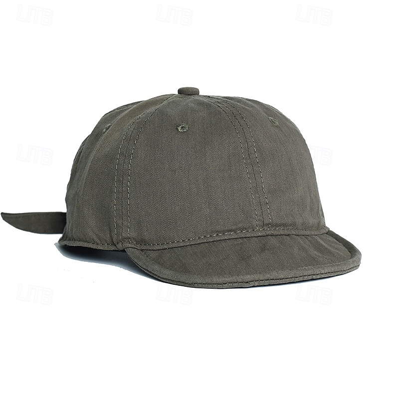 Pánské Kšiltovka Sluneční klobouk Trucker Hat Černá Armádní zelená 100% bavlna Módní Na běžné nošení ulice Denní Bez vzoru Nastavitelná Proti sluci Prodyšné 2026 - $14.99 –P4